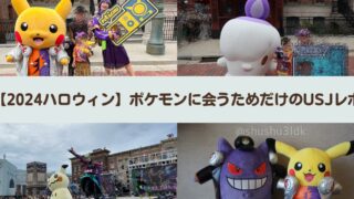 【2024ハロウィン】4歳＆2歳とポケモンに会うためだけにユニバに行ってきました！激混み＆下調べは必須です！我が家の後悔ポイントもまとめました。